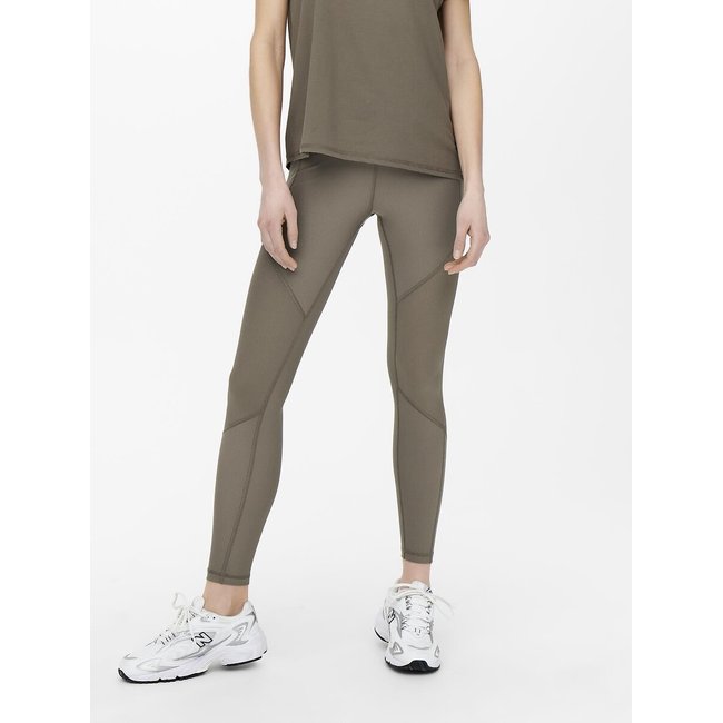 Sportlegging met hoge elastische tailleband <span itemprop=