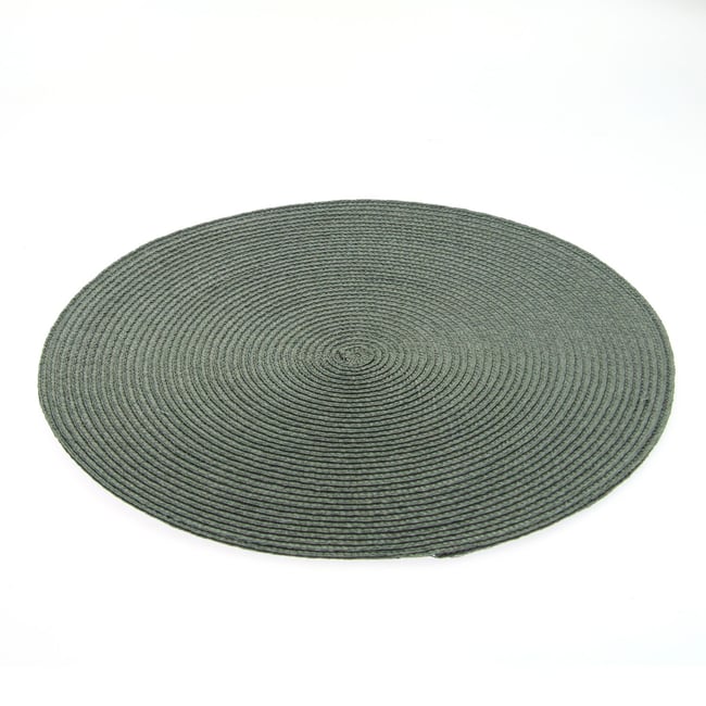 Set de table rond tressé TRESSE - SECRET DE GOURMET
