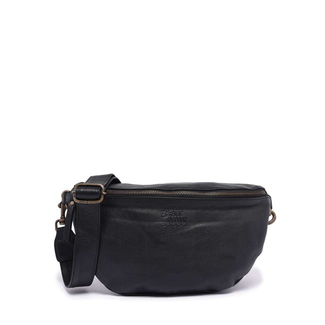 Sac banane Cow cuir - BASILIC PEPPER