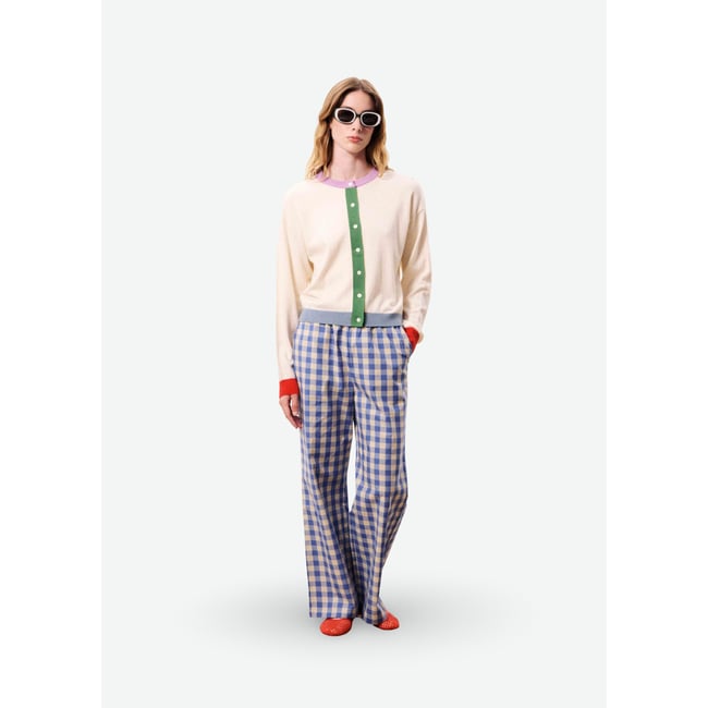 Cardigan PATRICK beige crème <span itemprop=