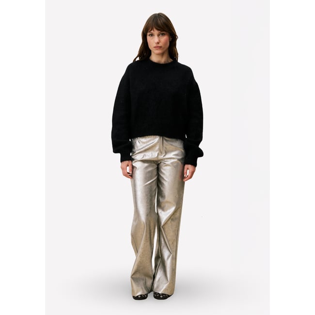 Pantalon  CRISTALLE argente <span itemprop=