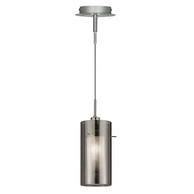 Dayton Pendant Light, smoky glass, SO'HOME