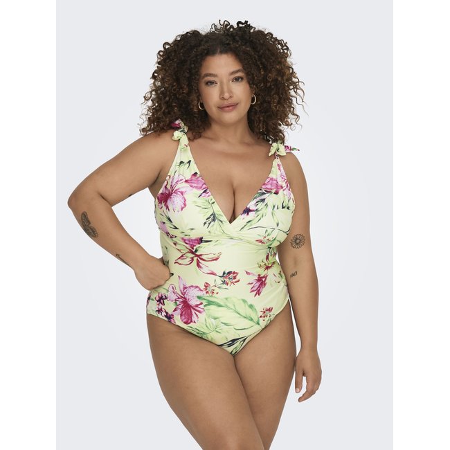 maillot de bain ONLY CARMAKOMA pastel green <span itemprop=