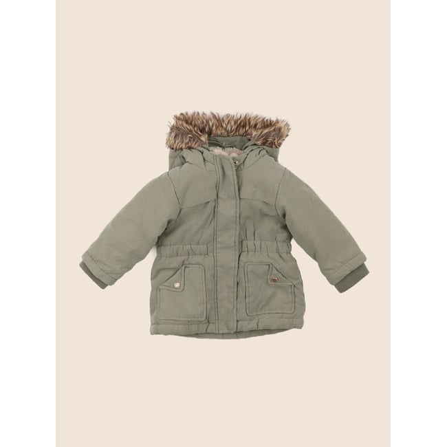 Parka - Etat satisfaisant vert <span itemprop=