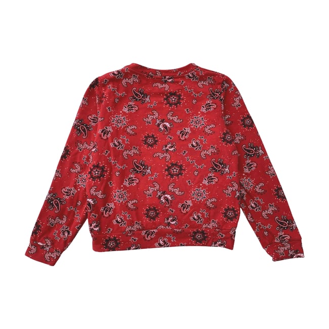 Sweat enfant - Très bon état rouge <span itemprop=