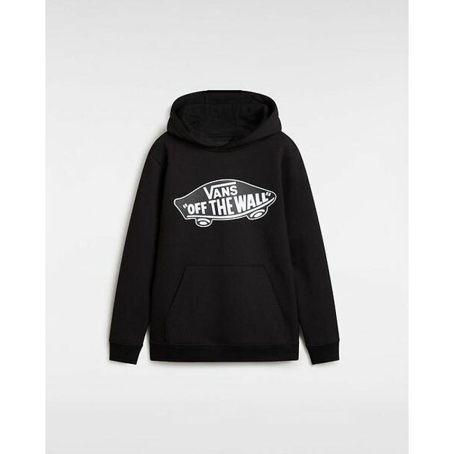 Sweat à capuche en molleton noir <span itemprop=