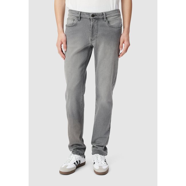 Jean slim POWER STRETCH Ziggy gris <span itemprop=