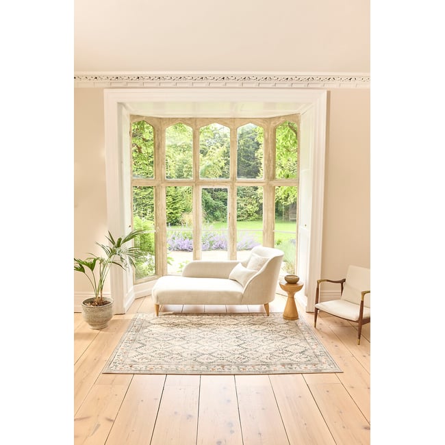 English Garden Eco-Washable Rug, multi-coloured, HUG RUG