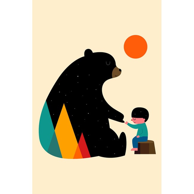 Tableau enfant promesse Couleur toile imprimée <span itemprop=