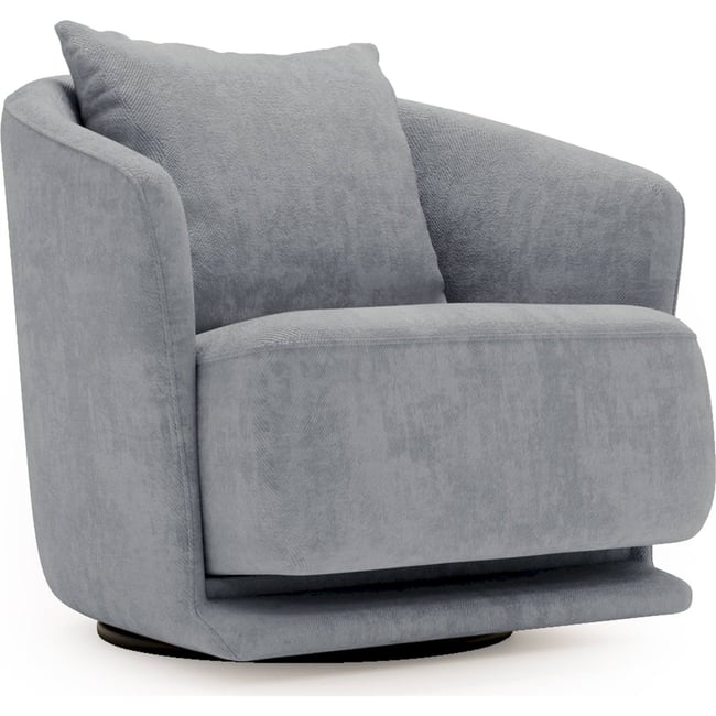 Fauteuil pivotant en chenille collection WISH - RECOLLECTION