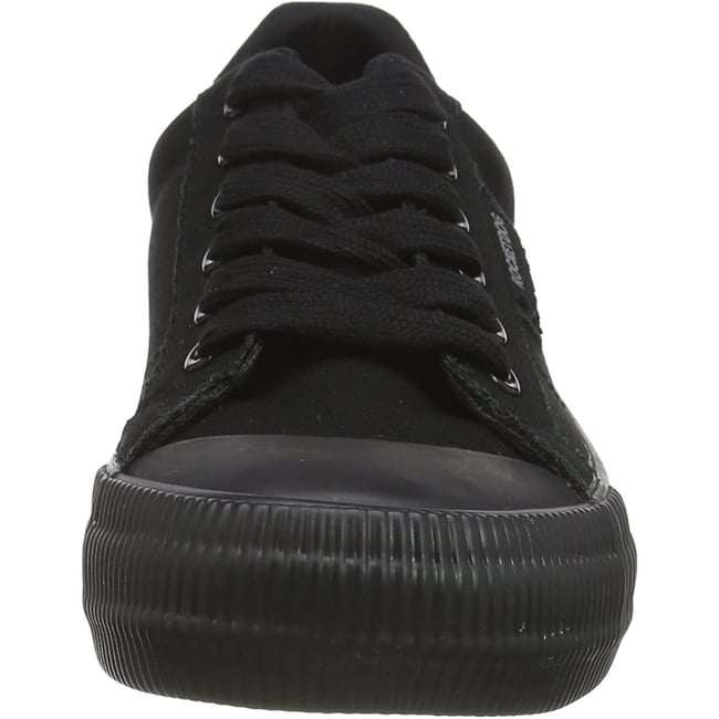 Tennis à lacets CHEERY noir <span itemprop=