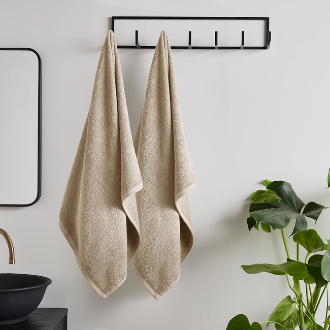 Quick Dry Bath Sheets Pair - CATHERINE LANSFIELD