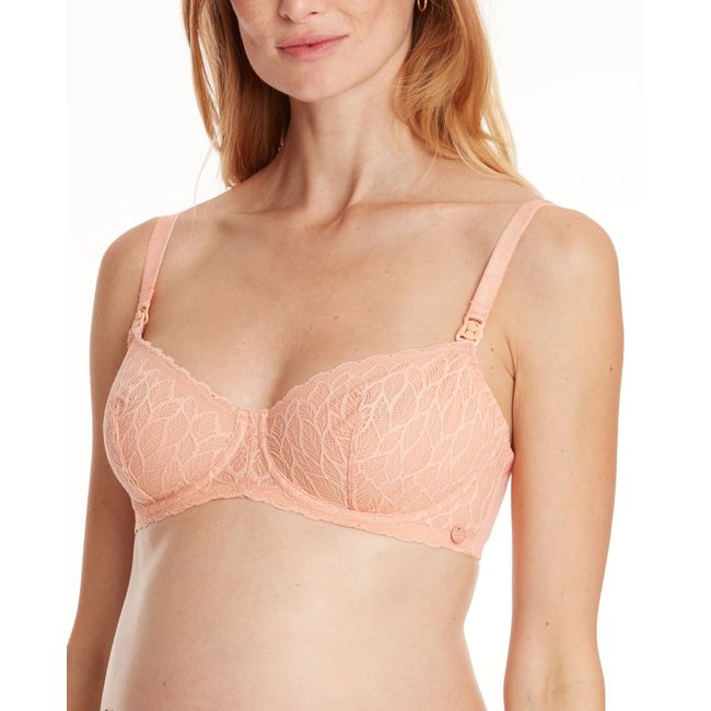 Soutien-gorge de grossesse et d'allaitement Bliss Pêche peche <span itemprop=