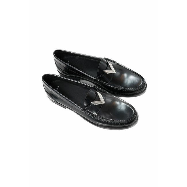 111 Leather Loafers, black, IKKS