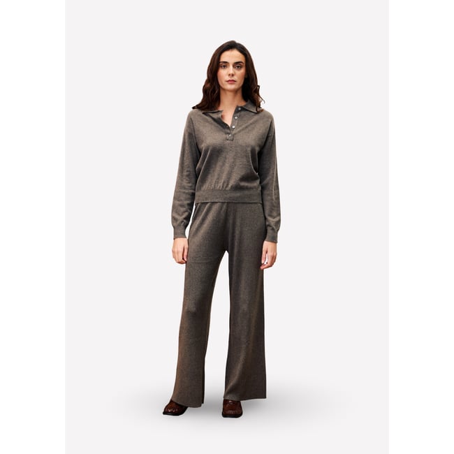 Pull  CHEDID taupe <span itemprop=