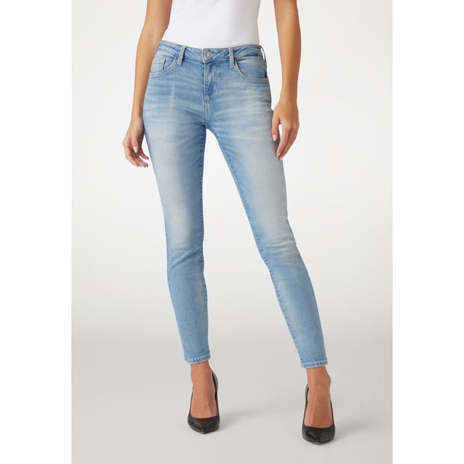 Jean Skinny Annette bleu ciel <span itemprop=