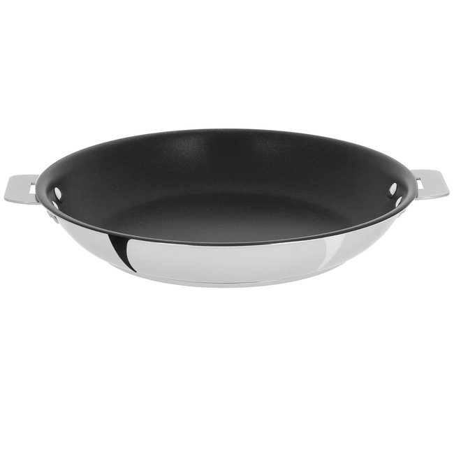 Poêle antiadhésive en inox Multiply amovible CASTELINE inox <span itemprop=