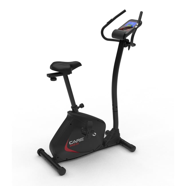 Vélo d'appartement - SPORTER 21 programmes noir <span itemprop=