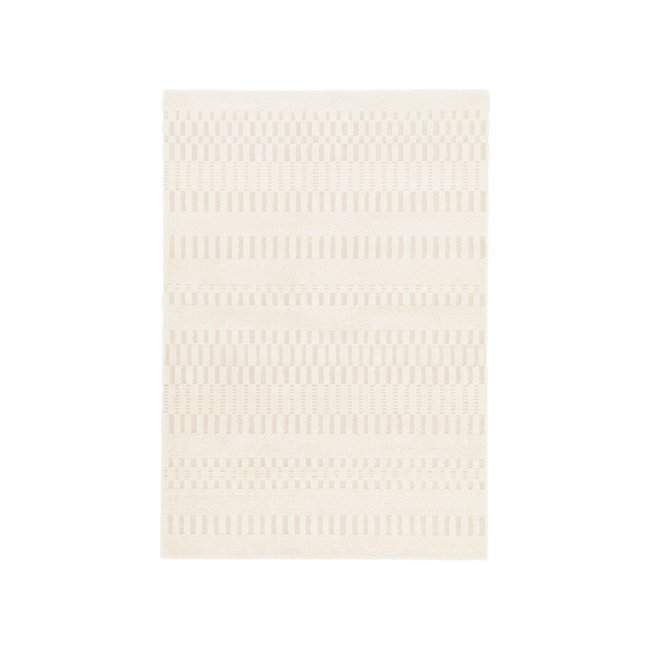 Tapis poils courts style moderne, JOEL Couleur beige <span itemprop=