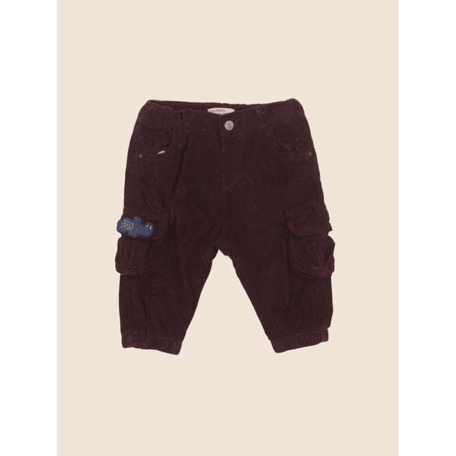 Pantalon - Très bon état rouge <span itemprop=