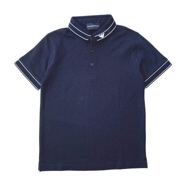 Polo enfant - Très bon état noir <span itemprop=