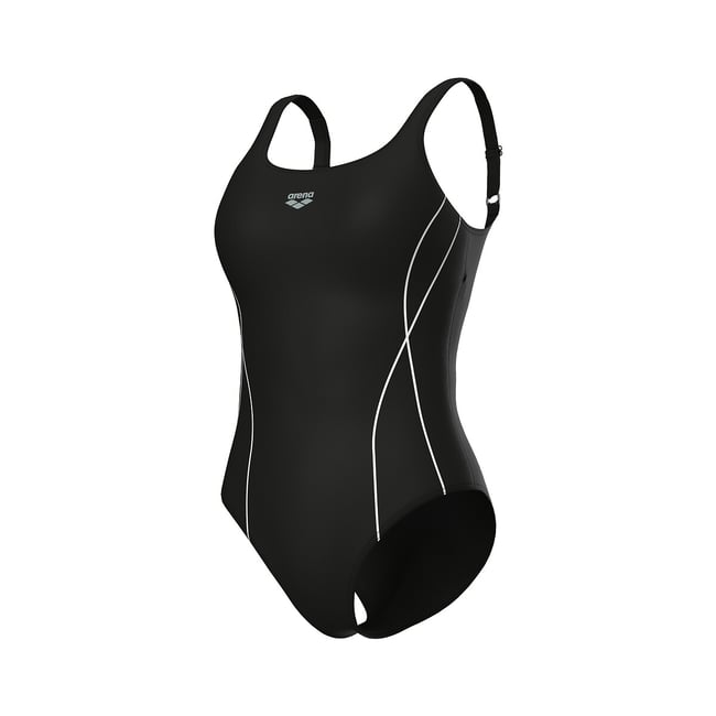 Costume da bagno ERIKA schiena a U nero/bianco ARENA