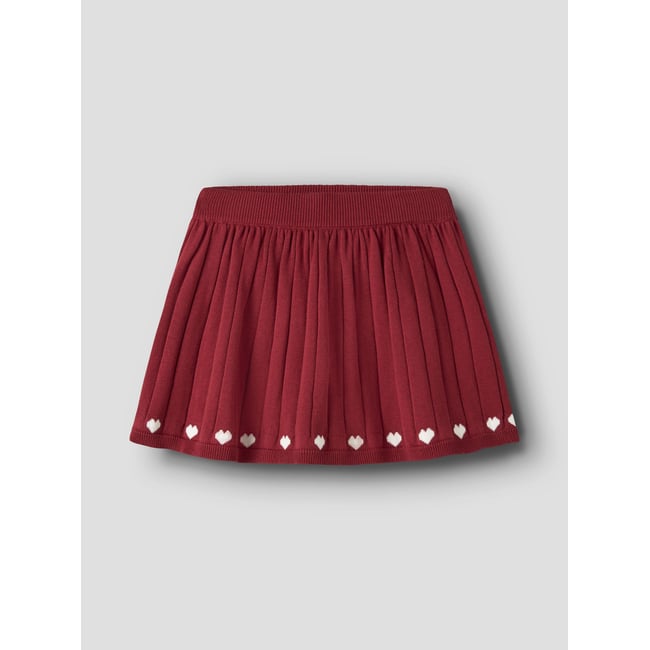 Jupe En Maille rouge - red dahlia1 <span itemprop=