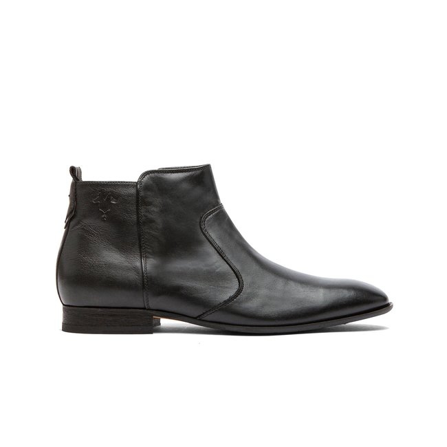 Boots cuir ANDERSON 39 noir <span itemprop=