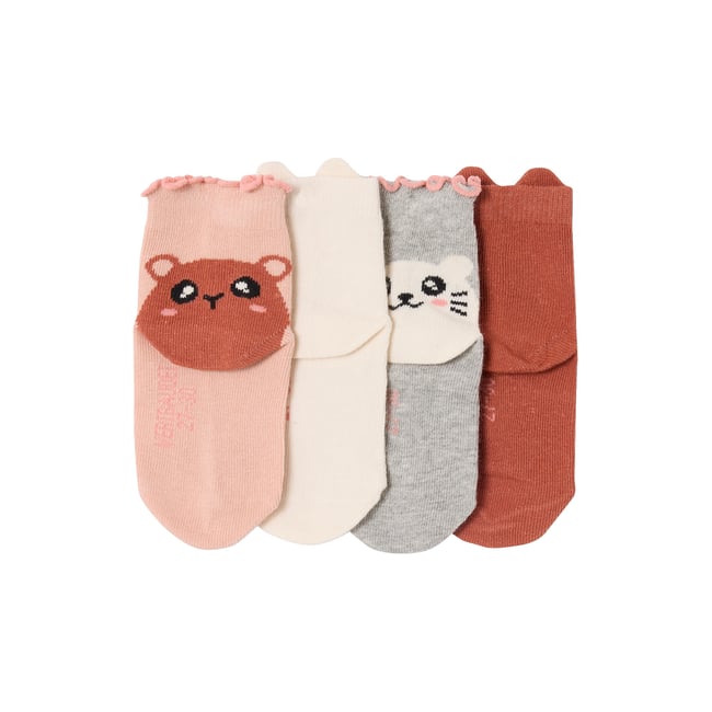 VERTBAUDET Lot De 7 Paires Mi-Chaussettes Fille Lurex Bleu 31/34