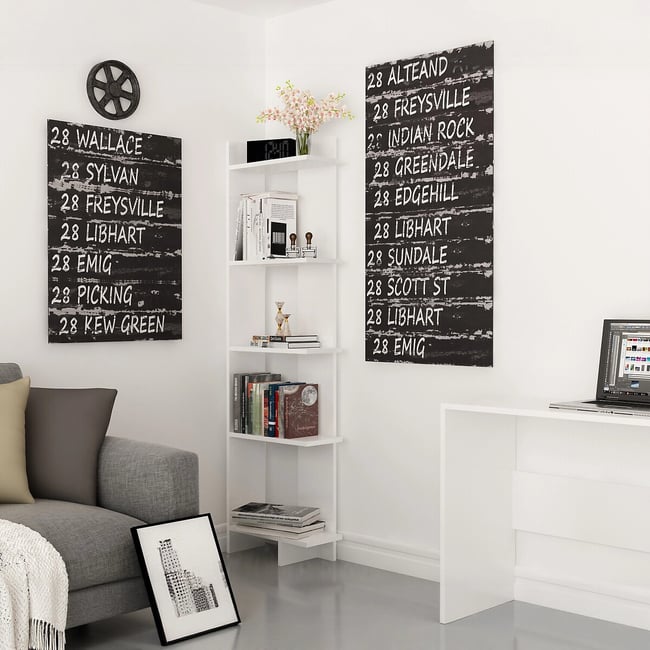 Полка для книг, Als / Алс белый SO'HOME