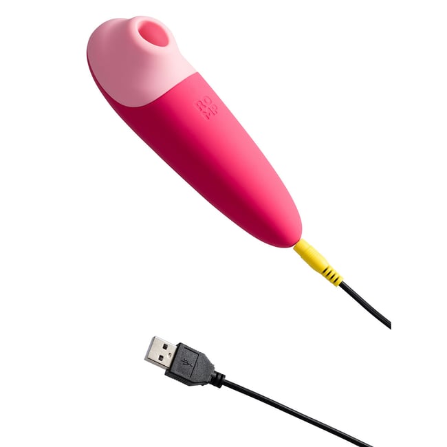Stimulateur Clitoridien ROMP SWITCH - Sextoy Neuf - Coloris Orange - Discret Et Puissant