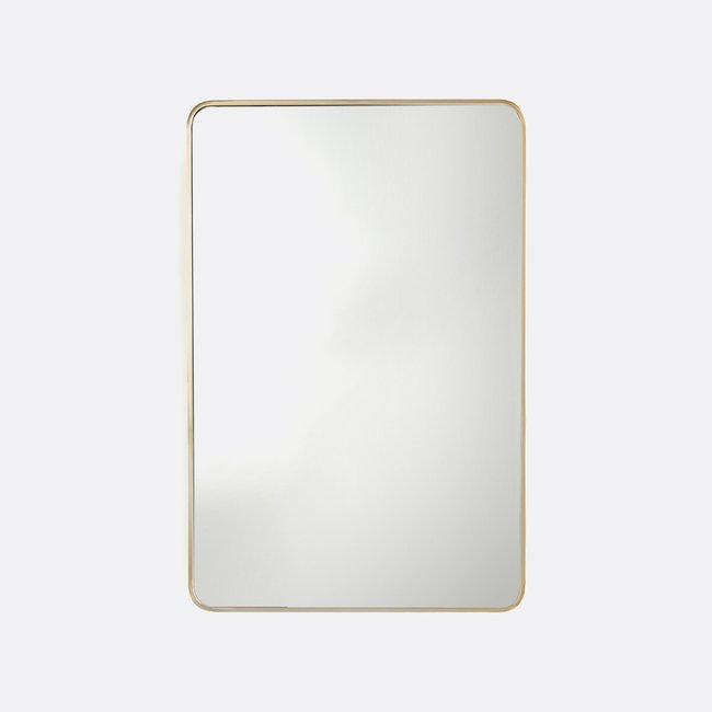 Miroir rectangulaire, en métal fer, largeur 60 x hauteur 90 cm, IODUS - LA REDOUTE INTERIEURS