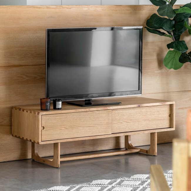 Fallon Oak Media Unit, oak, SO'HOME