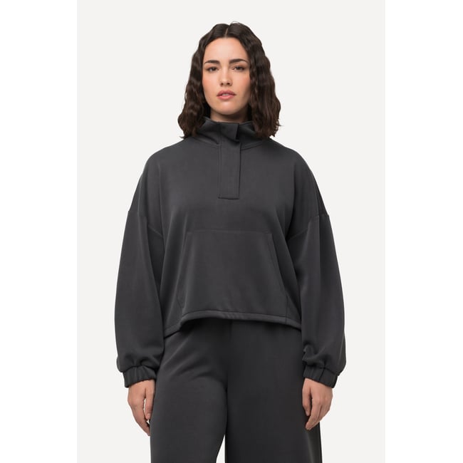 Sweat-shirt oversize à col montant - ULLA POPKEN