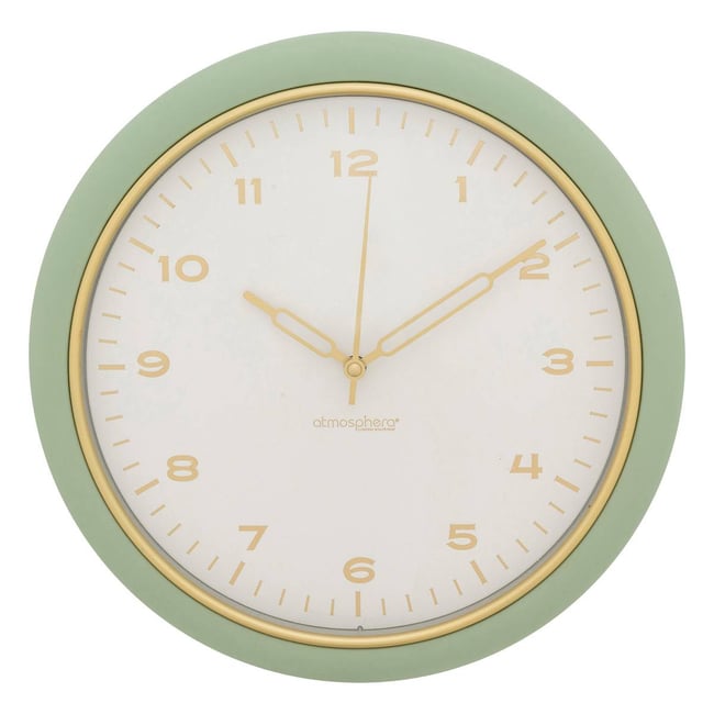 Horloge CLARISSE Couleur vert <span itemprop=