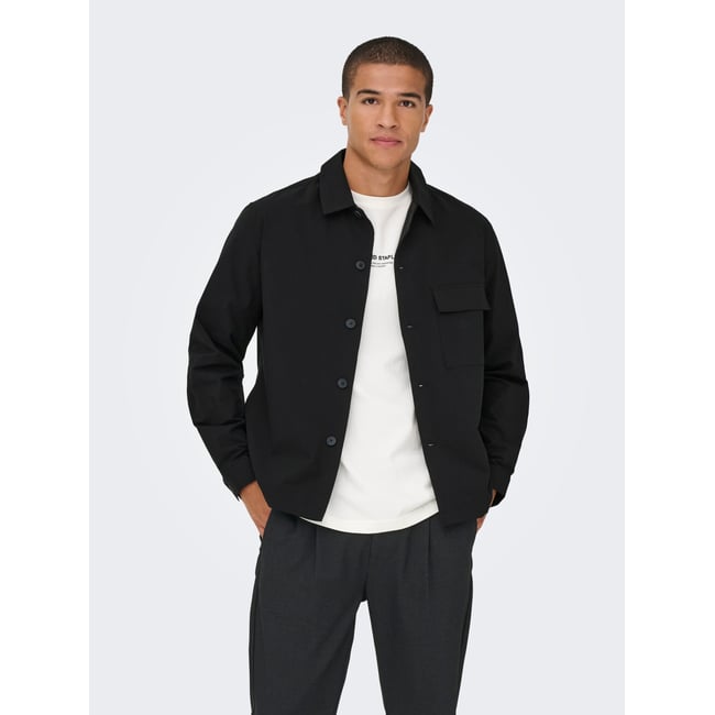 Surchemise black <span itemprop=