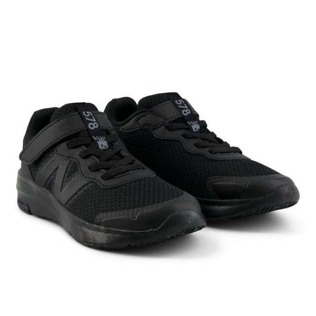 Baskets 578 noir <span itemprop=