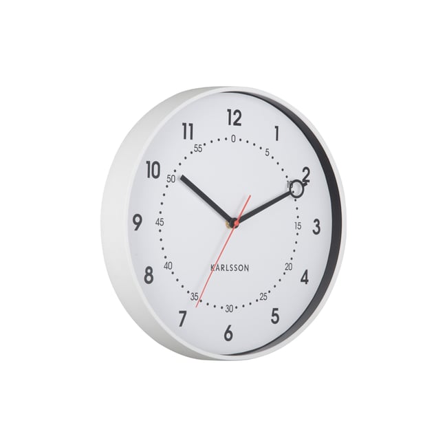 Horloge Murale Plastique FRESCO - KARLSSON