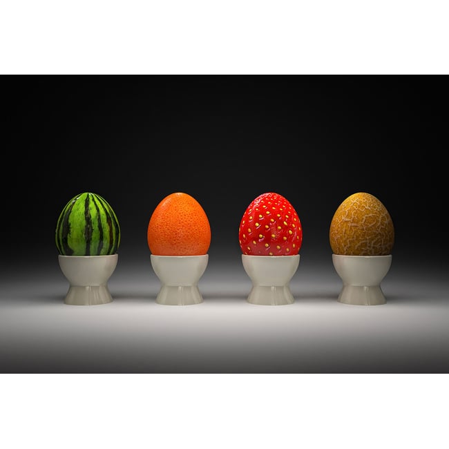 Tableau les quatre fruits - HEXOA