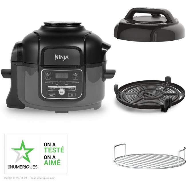Multicuiseur Foodi OP100EU 4,7 L,  6 modes de cuisson dont air fryer multicolore <span itemprop=