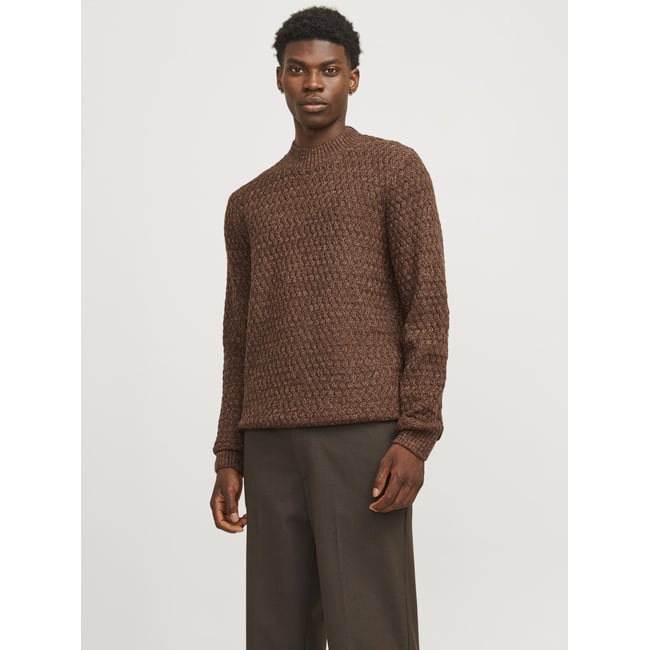 Pull En Maille toffee <span itemprop=