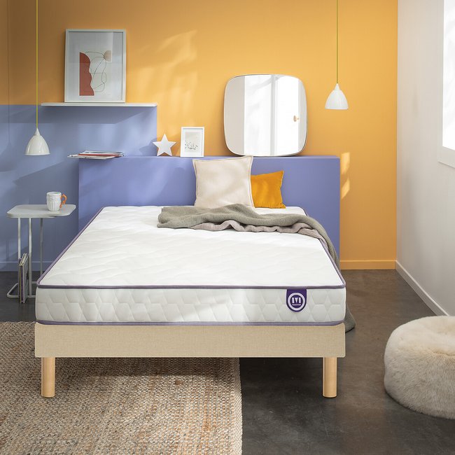 Koudschuim matras - en visco-elastisch schuim, Chill bed <span itemprop=