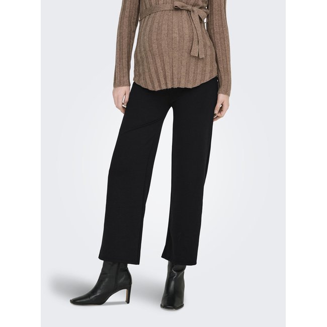 Pantalon À Jambe Large OLMFEVER Loose Fit Pantalon à jambe large noire - black <span itemprop=