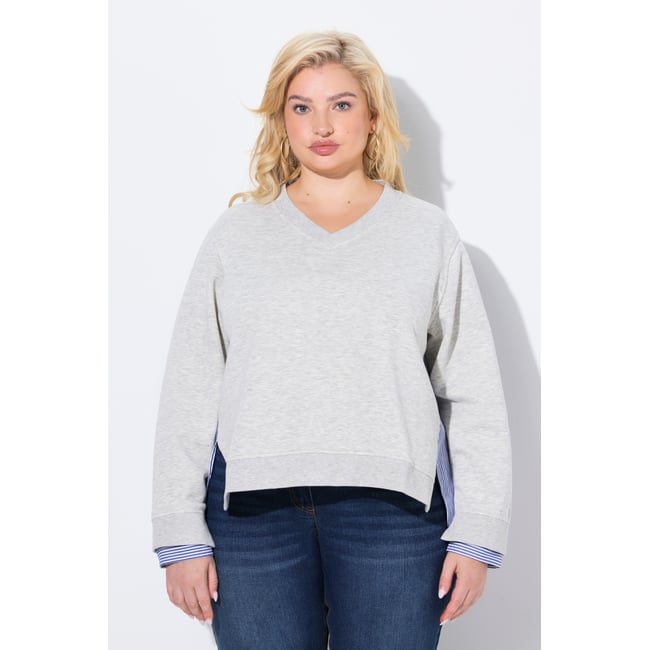 Sweat-shirt 2-en-1 tendance - ULLA POPKEN