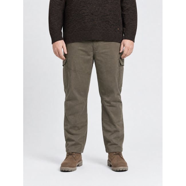 Pantalon cargo coupe droite grandes tailles cooper - PETROL INDUSTRIES