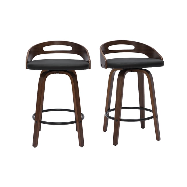 Tabourets de bar design 65cm (lot de 2) MANO - MILIBOO