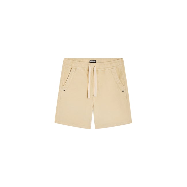 SHORT LOOSE VELOURS CREAM crème <span itemprop=