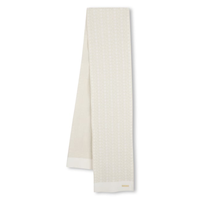 Écharpe en tricot riz <span itemprop=