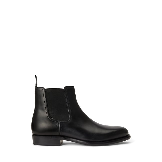 Chelsea en cuir, Owen noir <span itemprop=