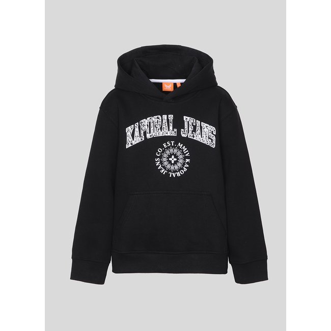 Sweat  Coton OSCAR noir <span itemprop=
